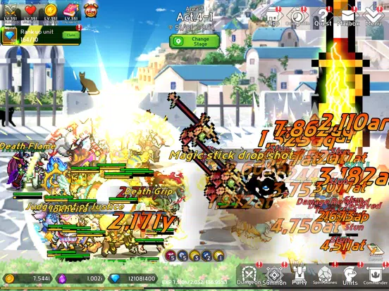Capturas de tela do Rumble Knights - idle RPG iPad 