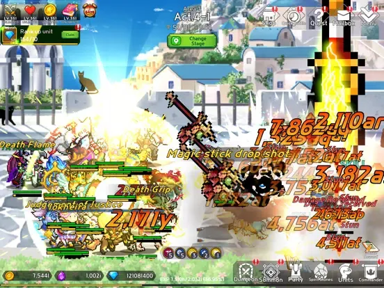Ảnh chụp màn hình của Rumble Knights - idle RPG iPad 