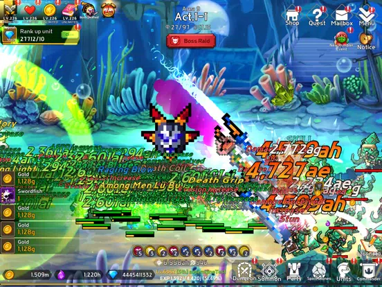 Capturas de tela do Rumble Knights - idle RPG iPad 
