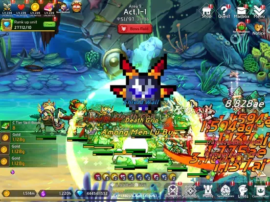 Ảnh chụp màn hình của Rumble Knights - idle RPG iPad 