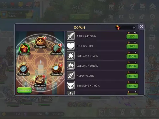 Ảnh chụp màn hình của Rumble Knights - idle RPG iPad 