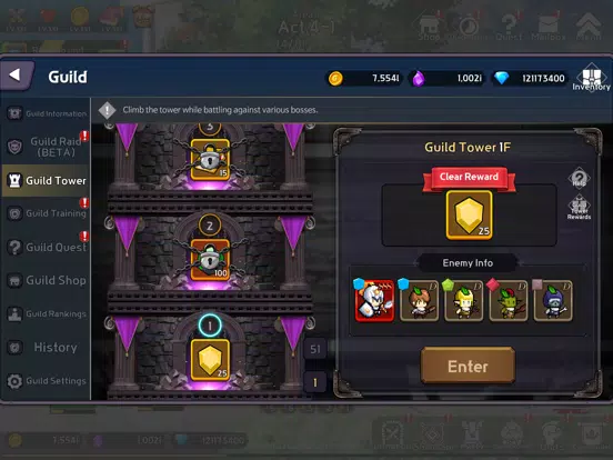 Capturas de tela do Rumble Knights - idle RPG iPad 