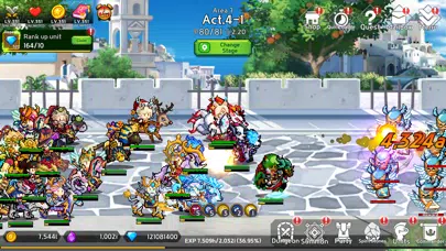 Capturas de tela do Rumble Knights - idle RPG