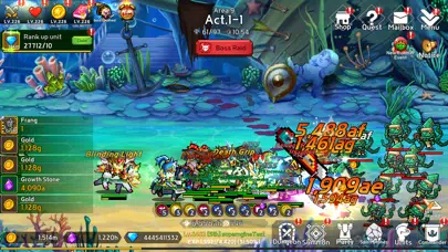 Capturas de tela do Rumble Knights - idle RPG