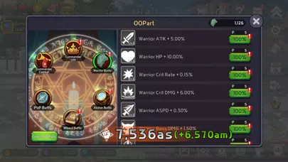 Capturas de tela do Rumble Knights - idle RPG