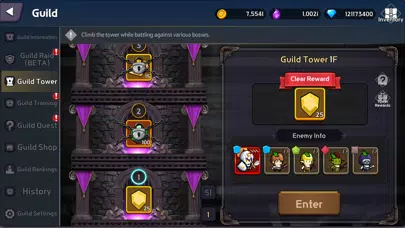 Capturas de tela do Rumble Knights - idle RPG