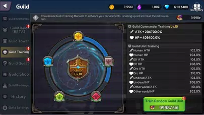 Capturas de tela do Rumble Knights - idle RPG