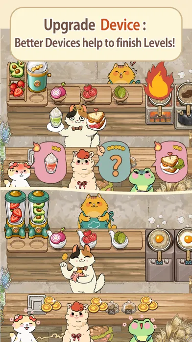 Capturas de tela do Purr-fect Chef: Cats Can Cook