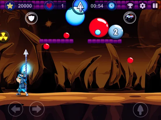 Space Pang Adventure iPad  स्क्रीनशॉट