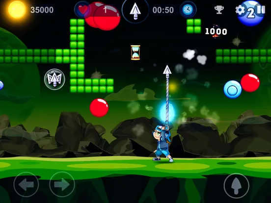 Space Pang Adventure iPad  स्क्रीनशॉट