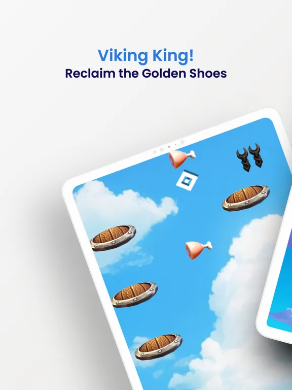 Tangkapan skrin King Viking's Epic Quest iPad 