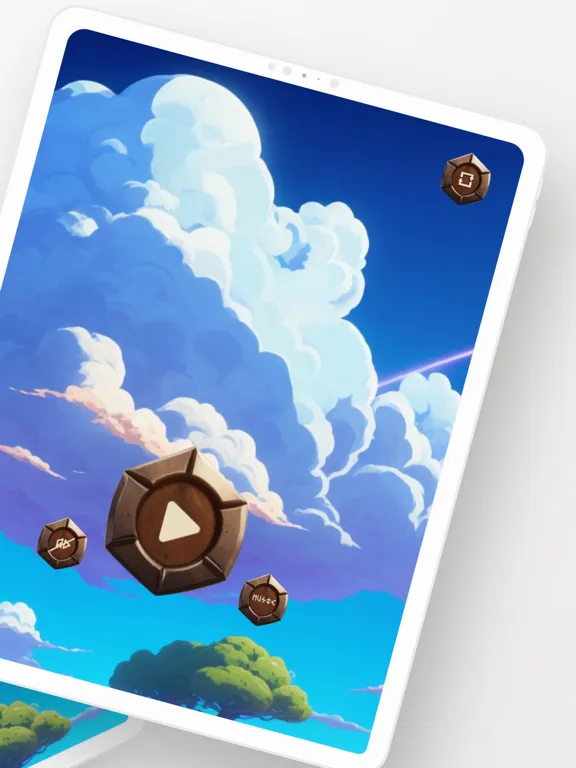 Tangkapan skrin King Viking's Epic Quest iPad 