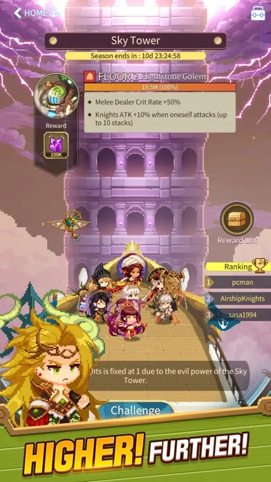 Tangkapan skrin Airship Knights