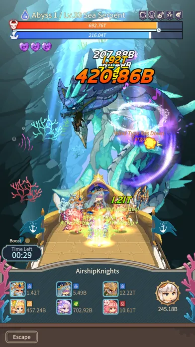 Tangkapan skrin Airship Knights