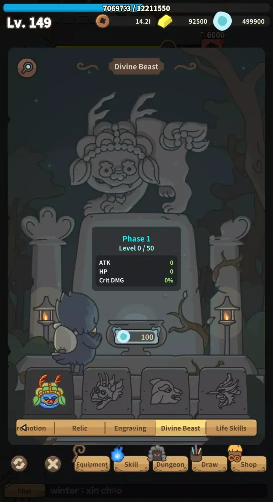 Boori's Spooky Tales: Idle RPG स्क्रीनशॉट