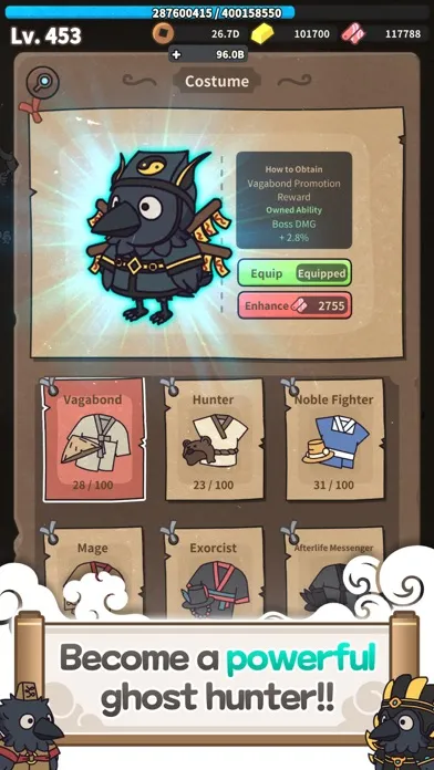 Boori's Spooky Tales: Idle RPG স্ক্রিনশট