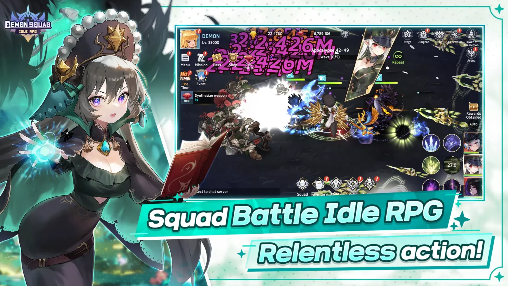 Demon Squad: Idle RPG Screenshots