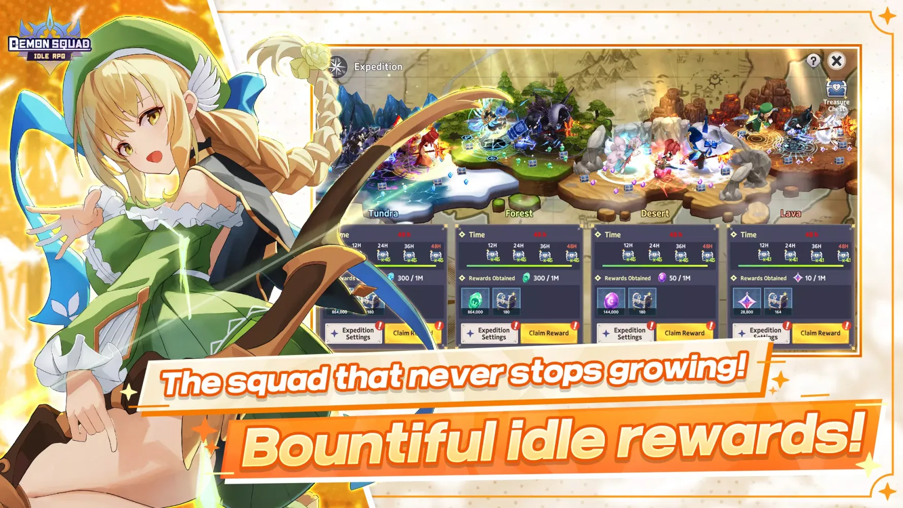 Demon Squad: Idle RPG Screenshots