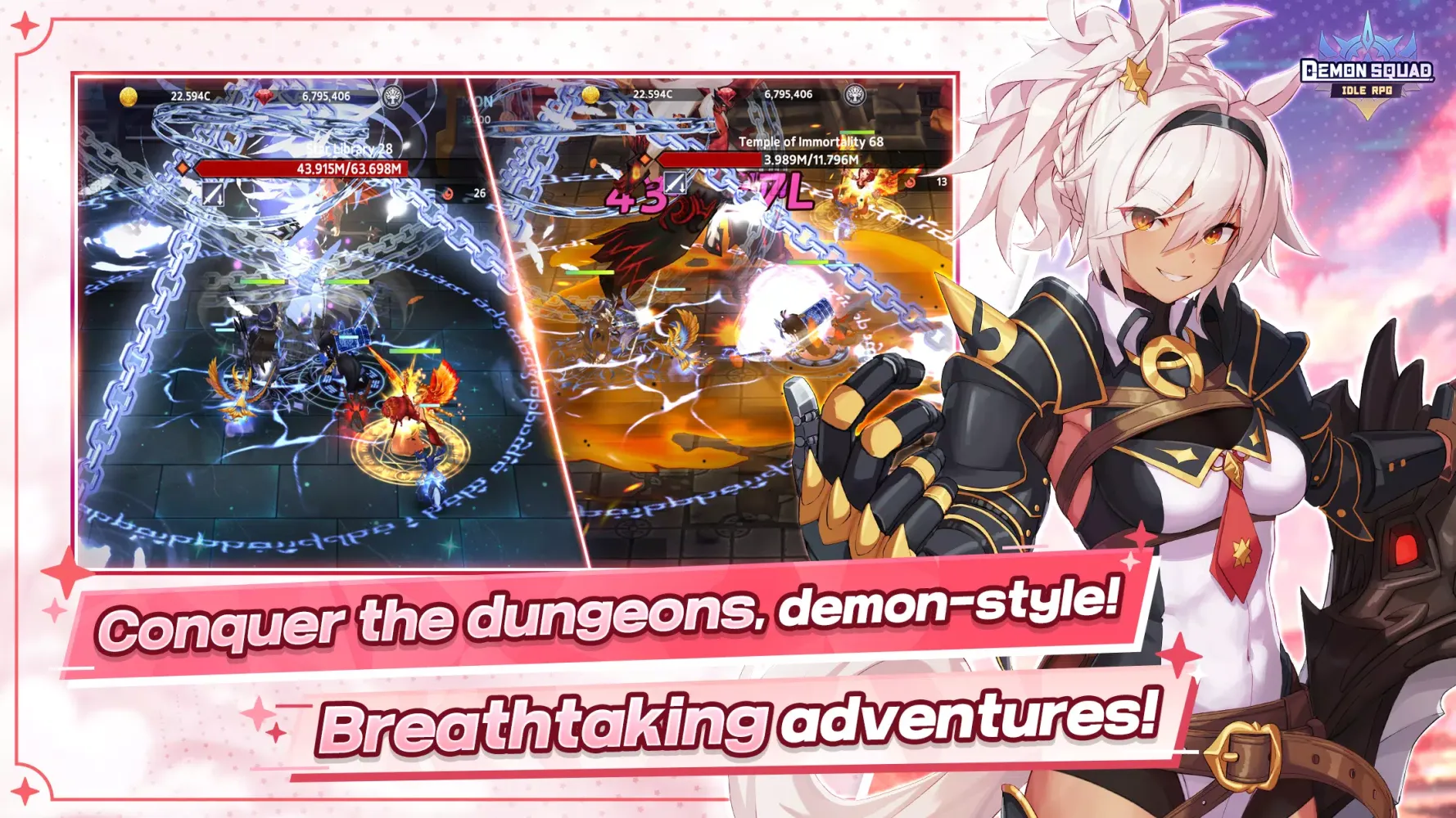 Demon Squad: Idle RPG Screenshots
