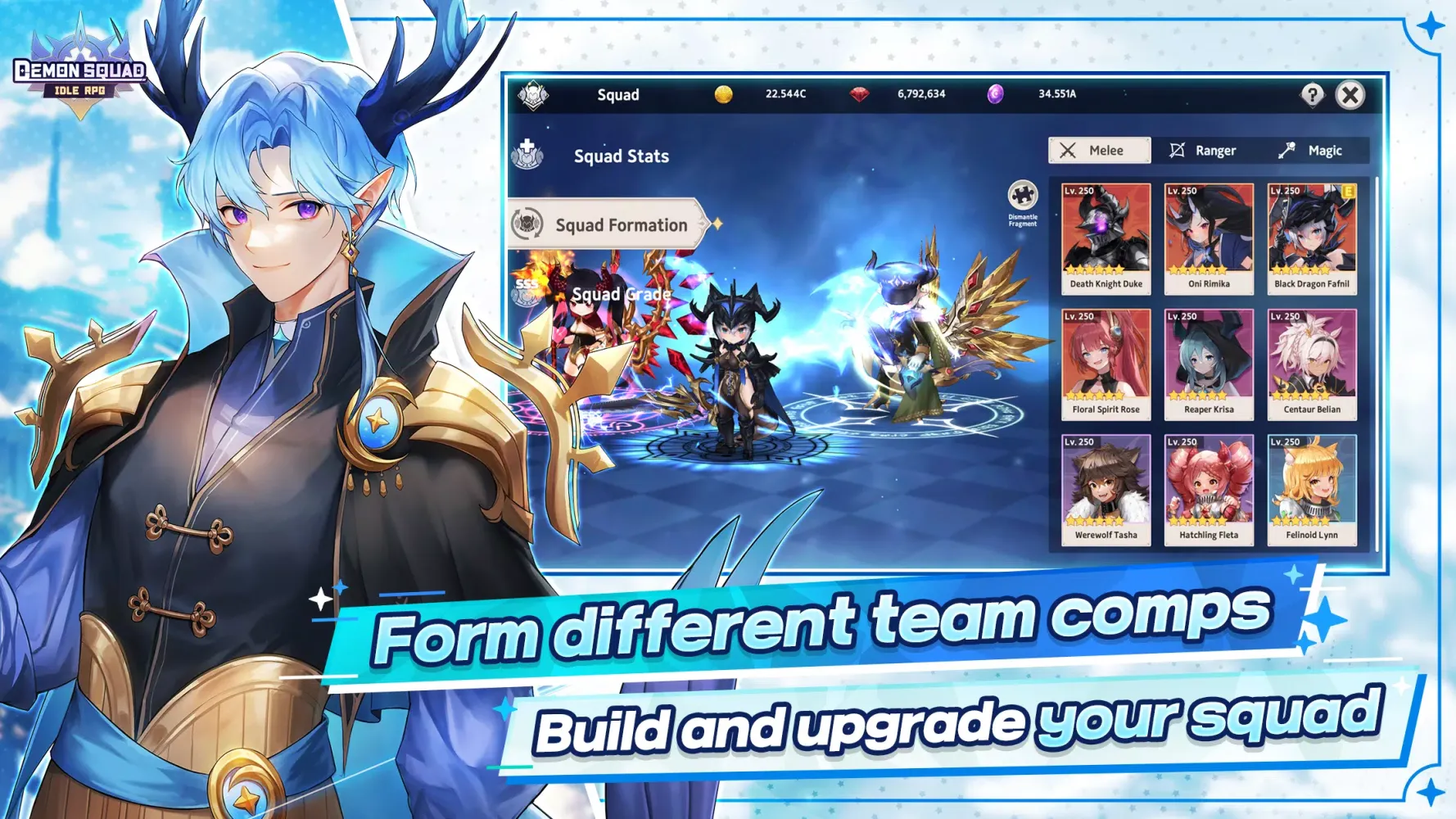 Demon Squad: Idle RPG Screenshots