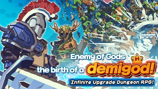 Capturas de tela do Dungeon of Gods