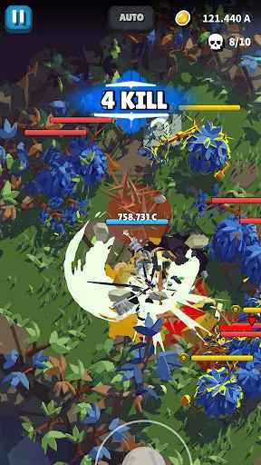 Capturas de tela do Dungeon of Gods