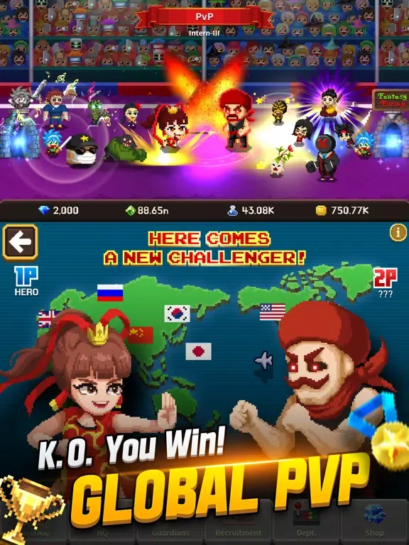 Idle Guardians: Never Die iPad 應用截圖