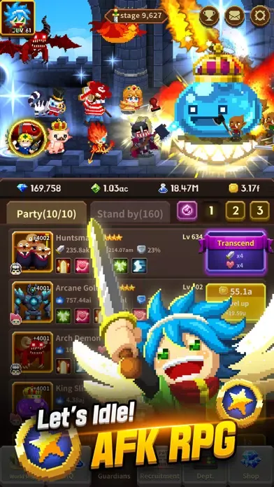 Idle Guardians: Never Die應用截圖