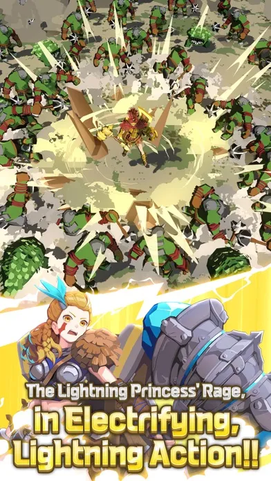 ภาพหน้าจอของ Lightning Princess: Idle RPG