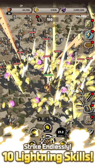ภาพหน้าจอของ Lightning Princess: Idle RPG