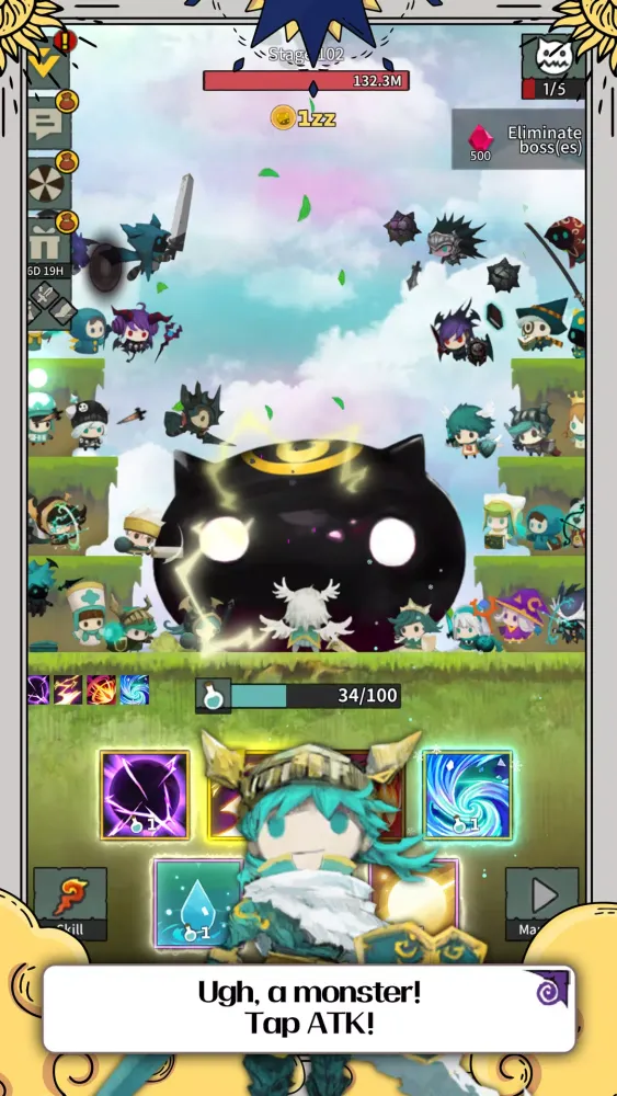 Tap Dragon: Little Knight Luna Screenshots