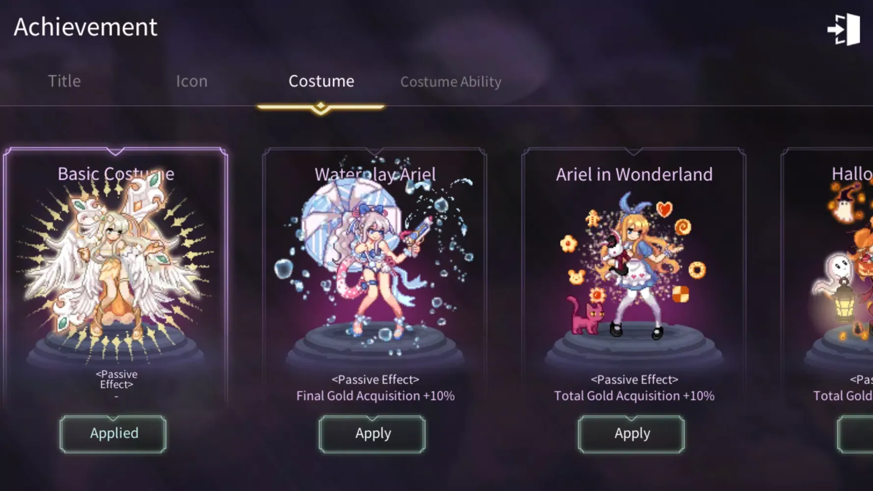 Tangkapan skrin Magical Girl: Idle Pixel Hero