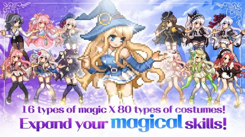 Magical Girl: Idle Pixel Hero-screenshot-1