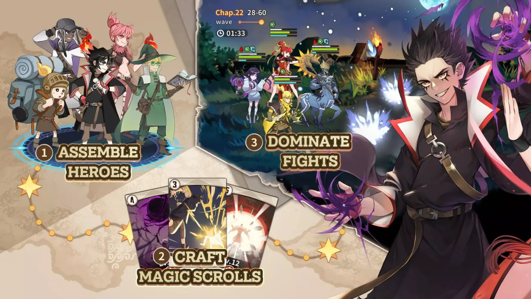 ZIO and the Magic Scrolls スクリーンショット