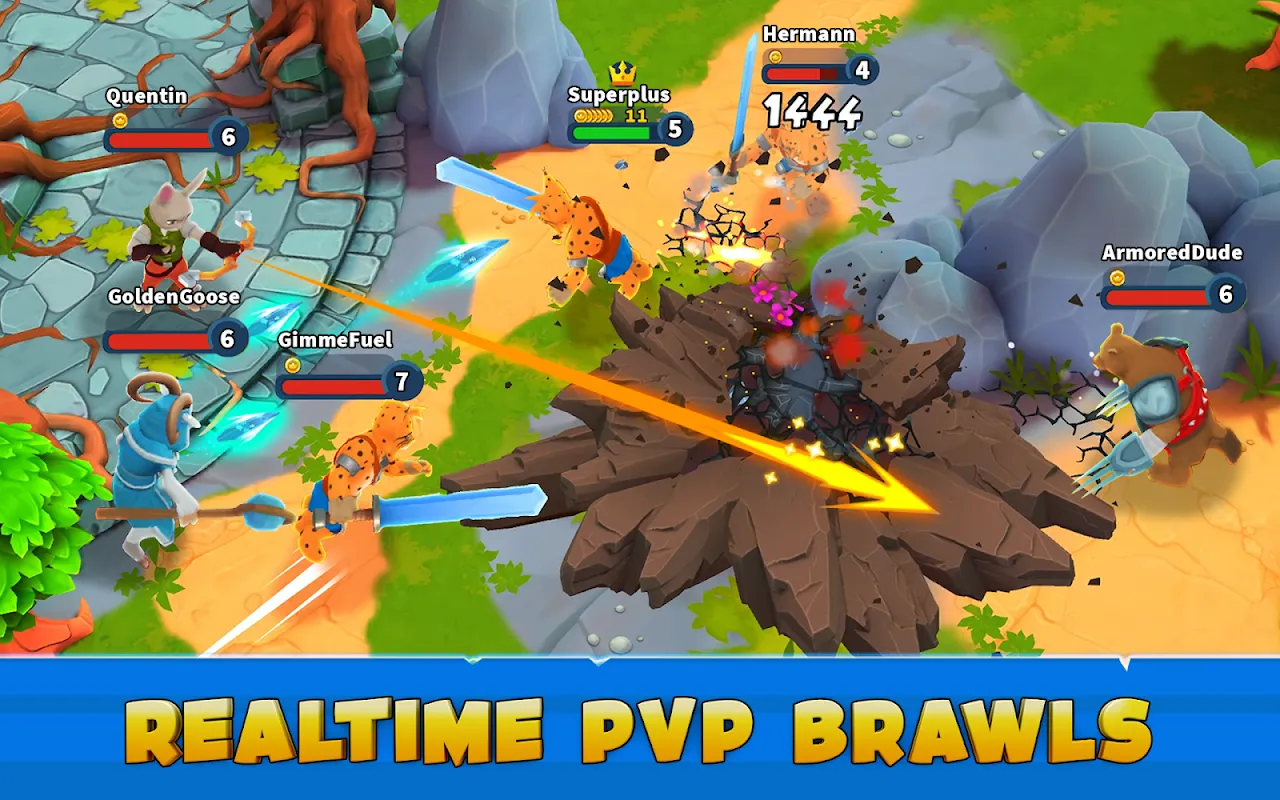 Ảnh chụp màn hình của Brawls Of Steel