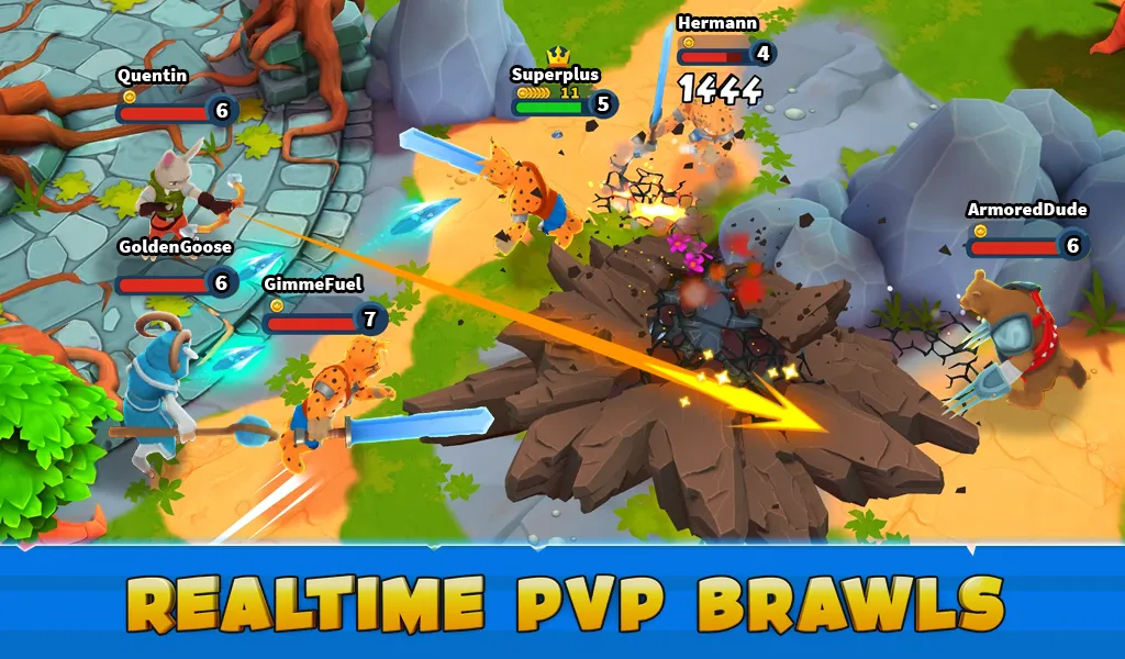 Ảnh chụp màn hình của Brawls Of Steel