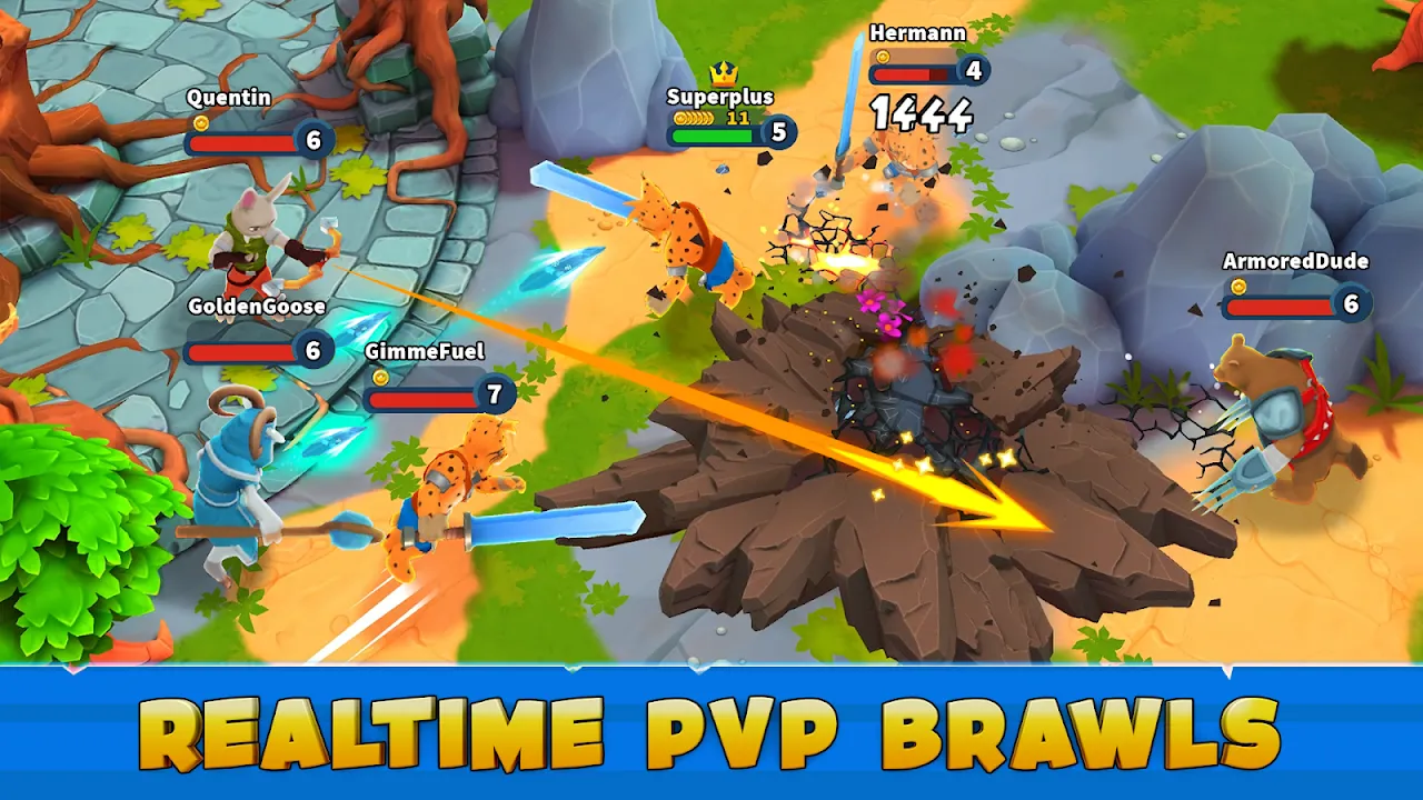 Ảnh chụp màn hình của Brawls Of Steel