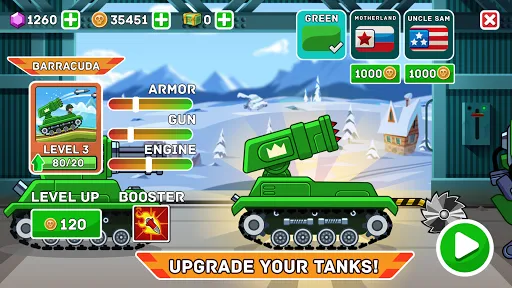 Скриншоты Hills of Steel