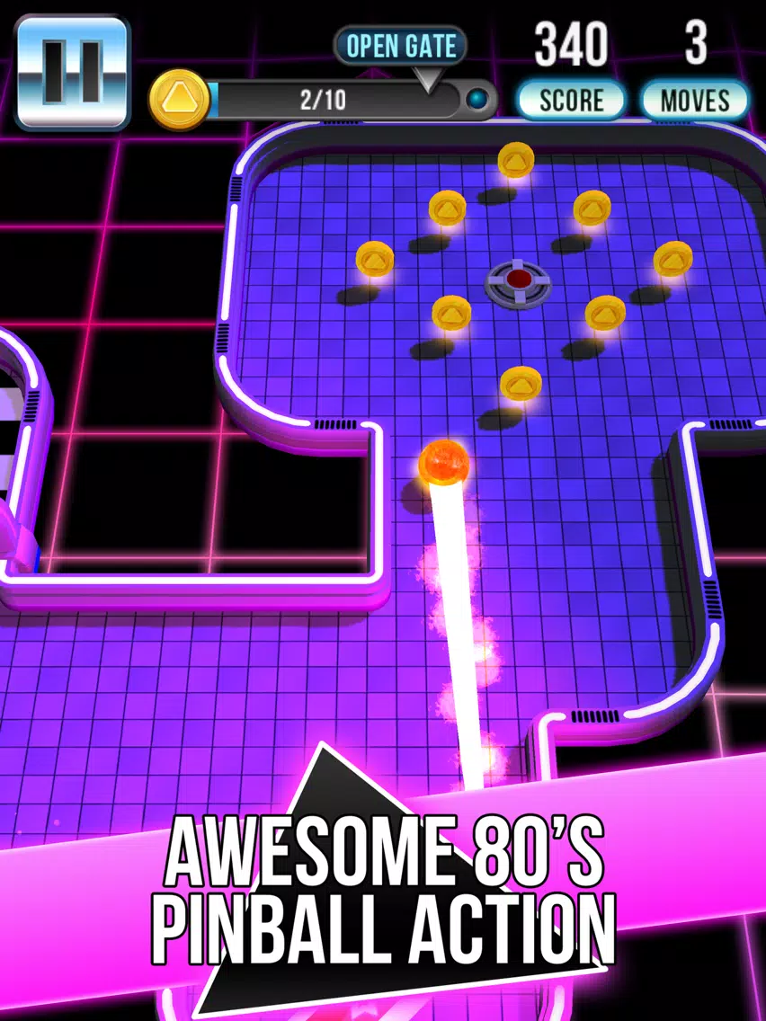 Retro Shot - Pinball Puzzle Game iPad  스크린샷
