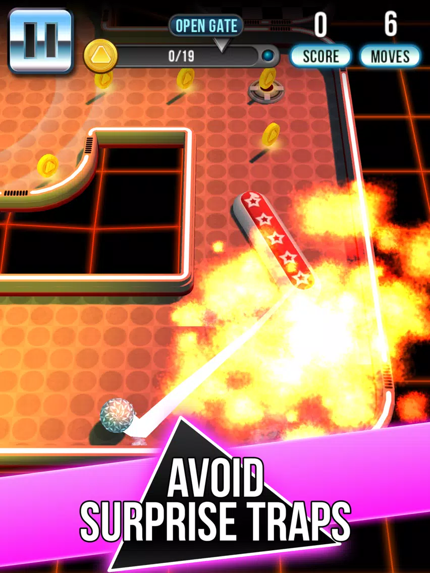 Retro Shot - Pinball Puzzle Game iPad  스크린샷