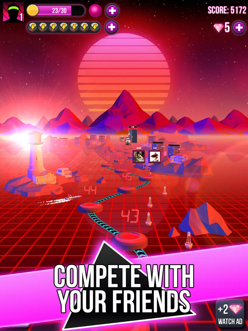 Retro Shot - Pinball Puzzle Game iPad  스크린샷