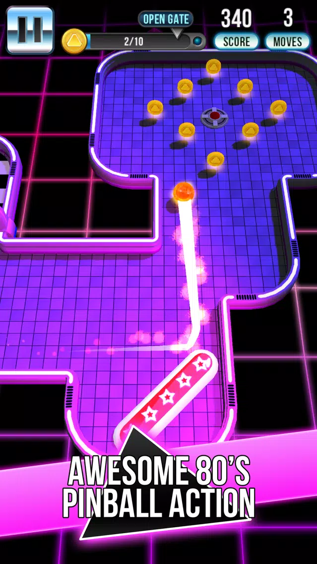 Retro Shot - Pinball Puzzle Game 스크린샷