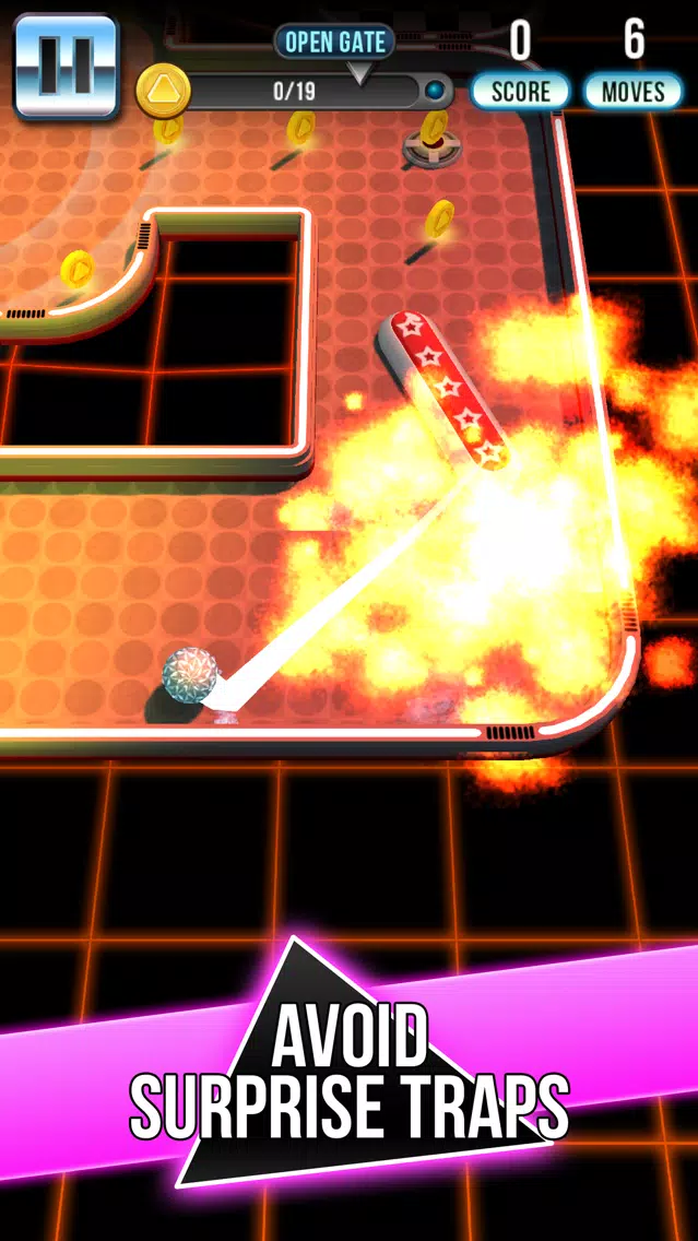Retro Shot - Pinball Puzzle Game 스크린샷
