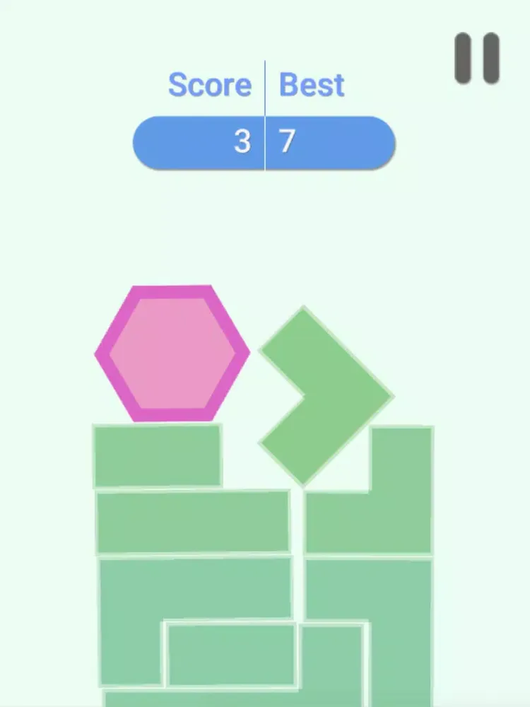 Capturas de tela do Six Hexagon iPad