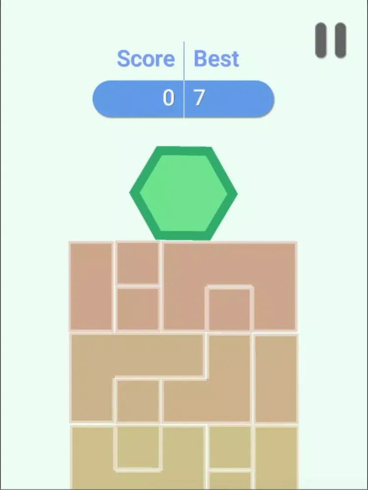 Capturas de tela do Six Hexagon iPad