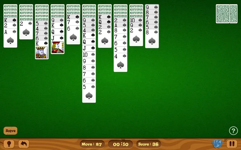 ภาพหน้าจอของ Spider Solitaire - Multiplayer