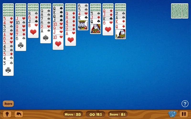 ภาพหน้าจอของ Spider Solitaire - Multiplayer