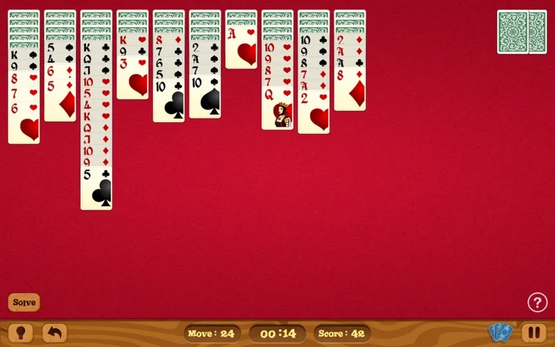 ภาพหน้าจอของ Spider Solitaire - Multiplayer