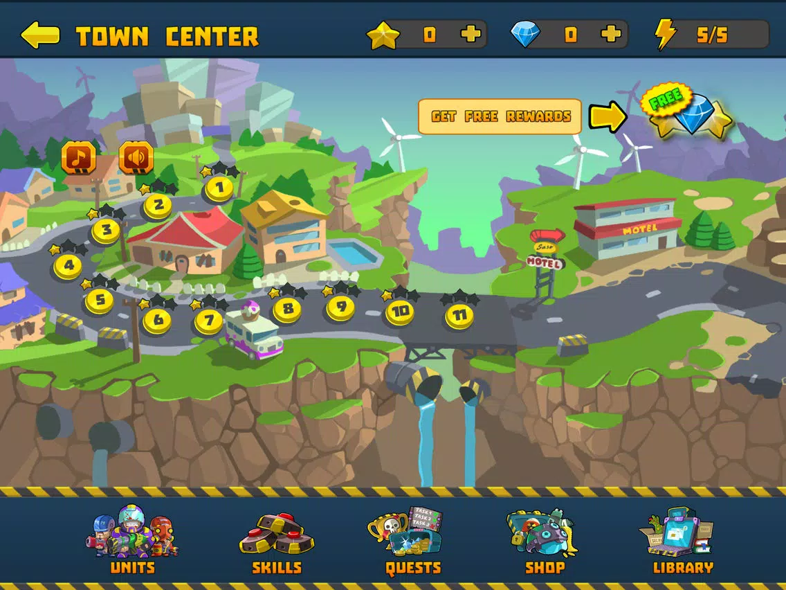 SWAT vs Zombies: Zombie Killer iPad 应用截图