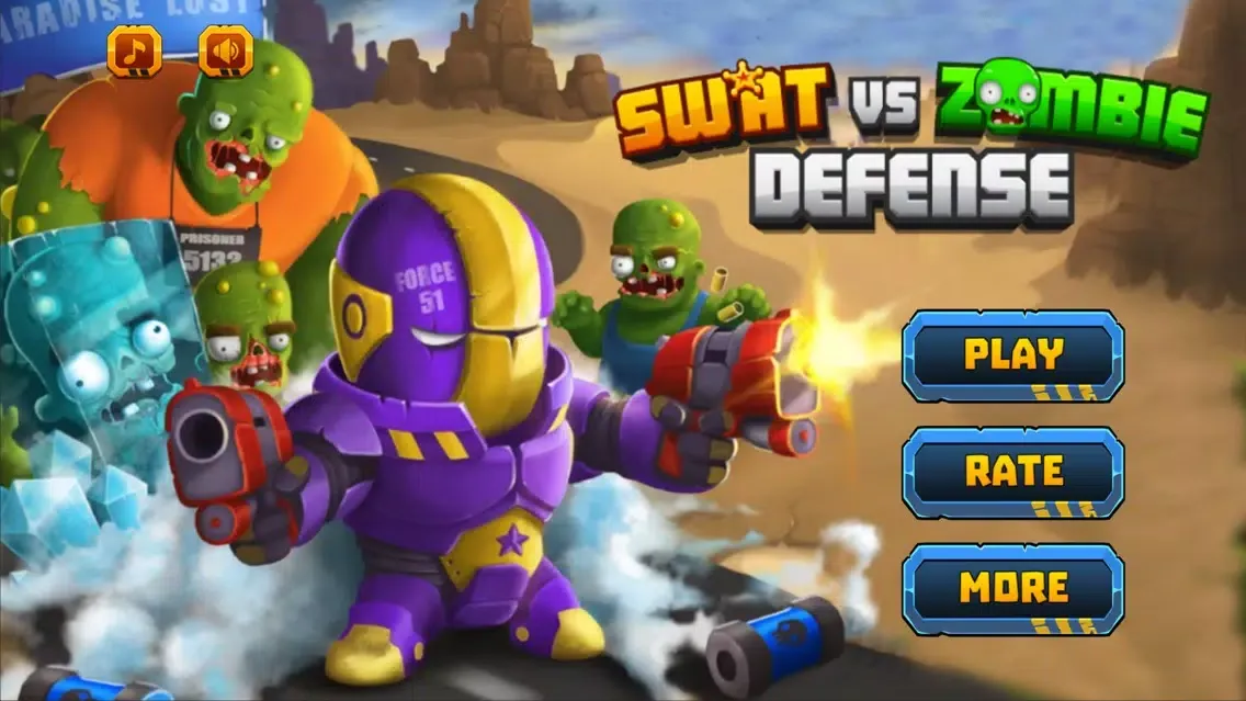 SWAT vs Zombies: Zombie Killer应用截图